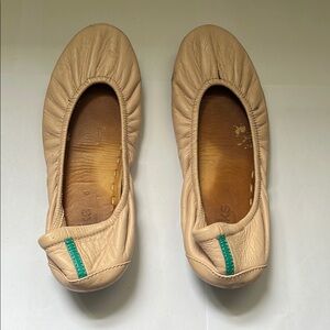 Tieks Tan Leather Flats for Everyday Comfort
